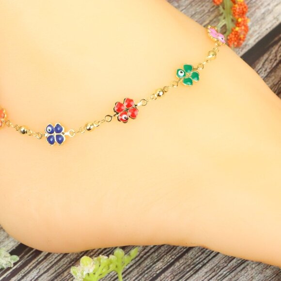 "Elegant Handmade Anklet – Delicate Jewelry for Women, MAR091583 - Picture 1 of 10